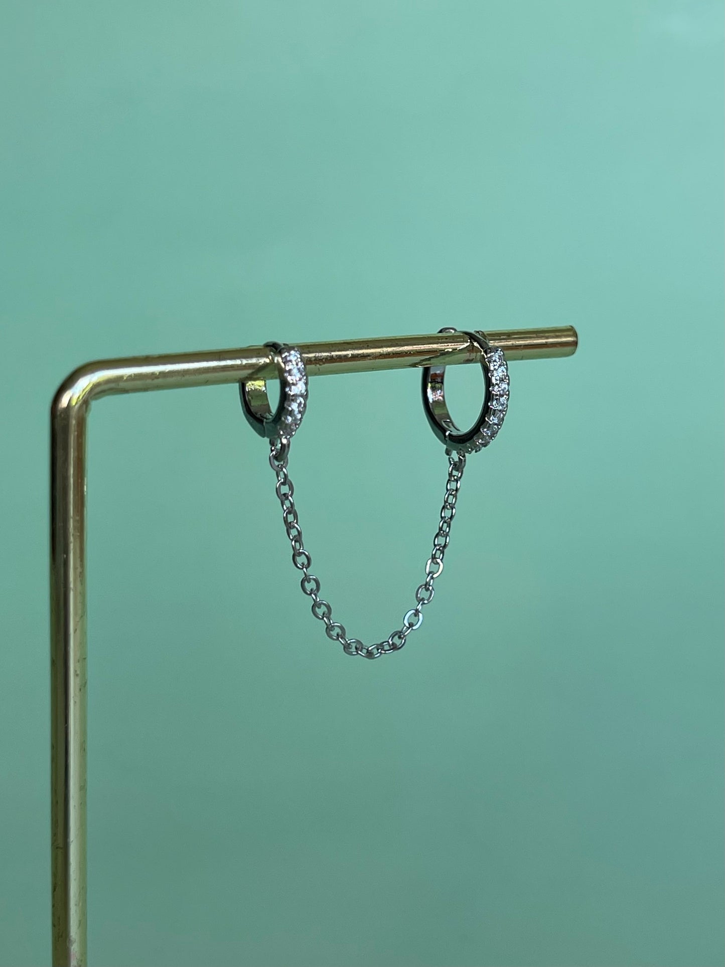 Cadena “Linked” plateado