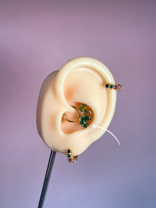 Aro daith verde (unidad)