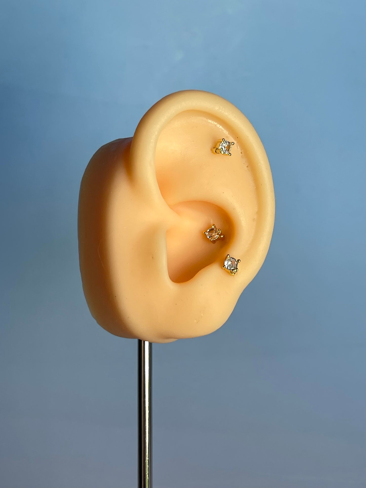 Pendiente/piercing “Spark” dorado