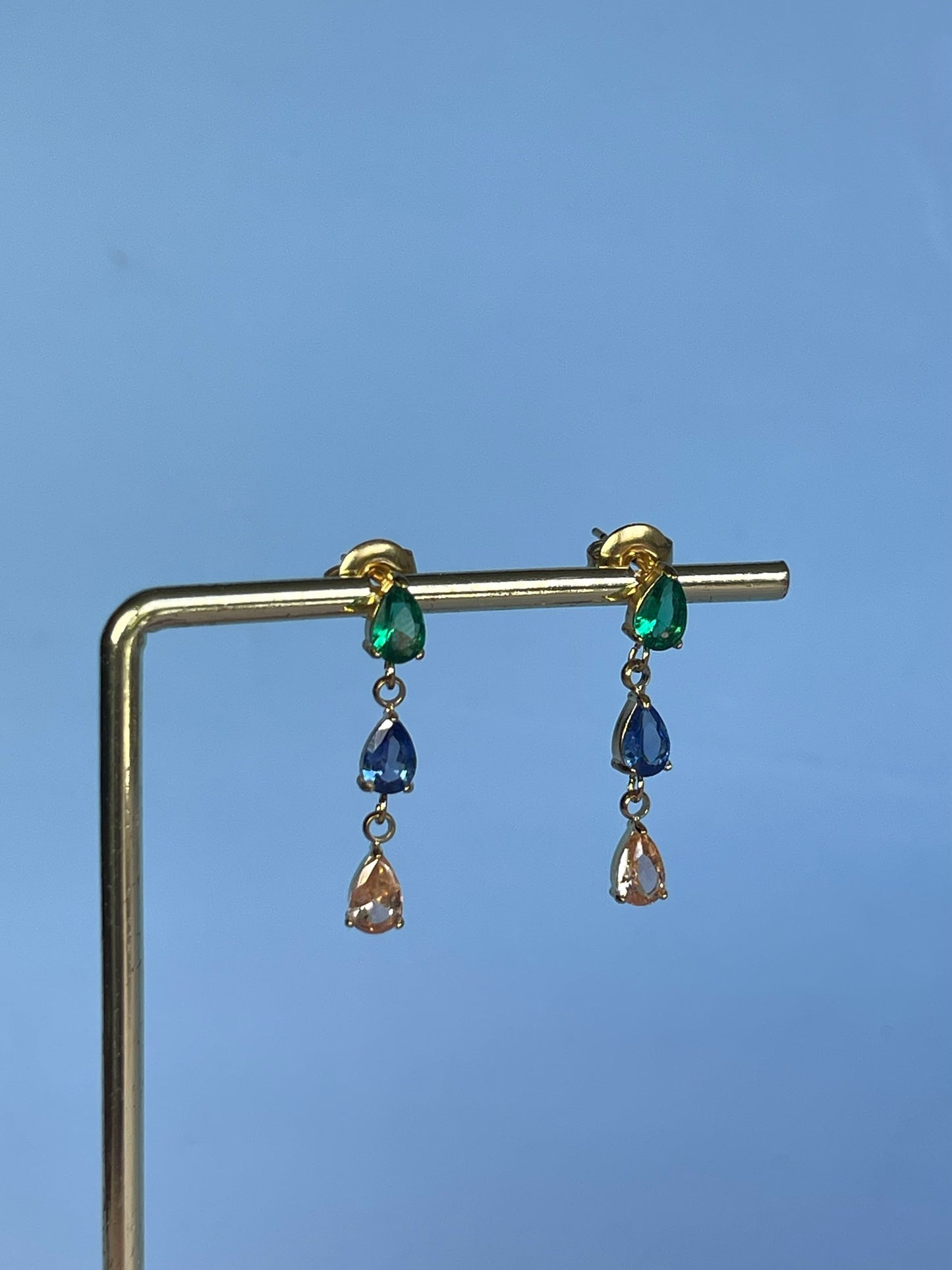 Par de pendientes “Crystal”