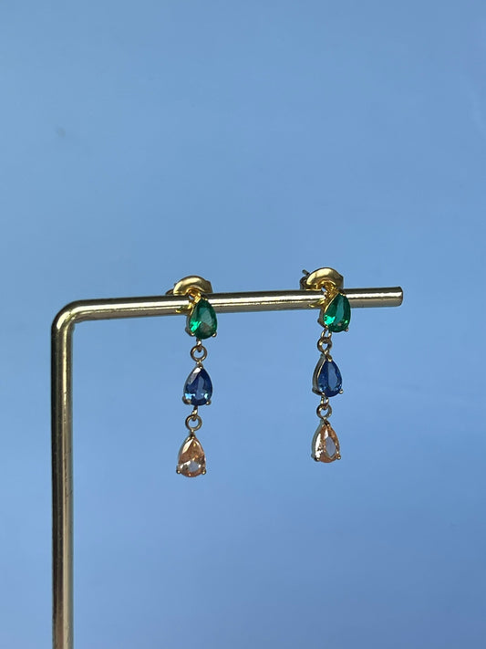 Par de pendientes “Crystal”