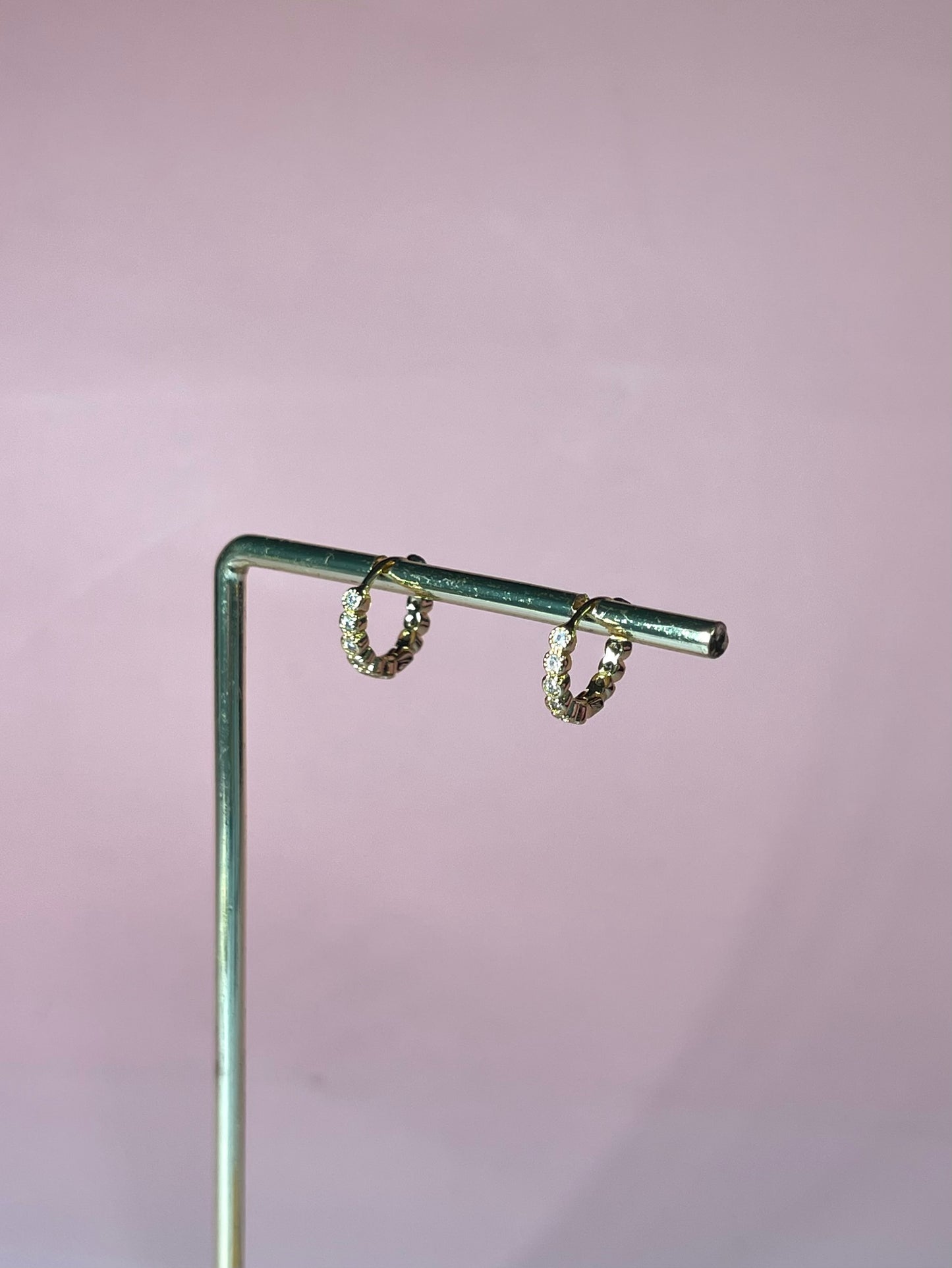 Aro círculos dorado (unidad)